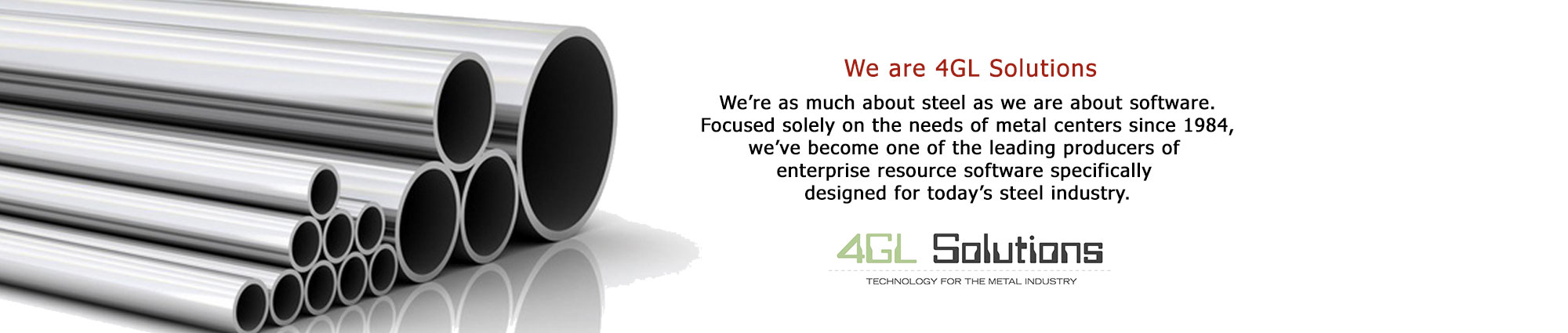 We are 4GL Solutions Slide